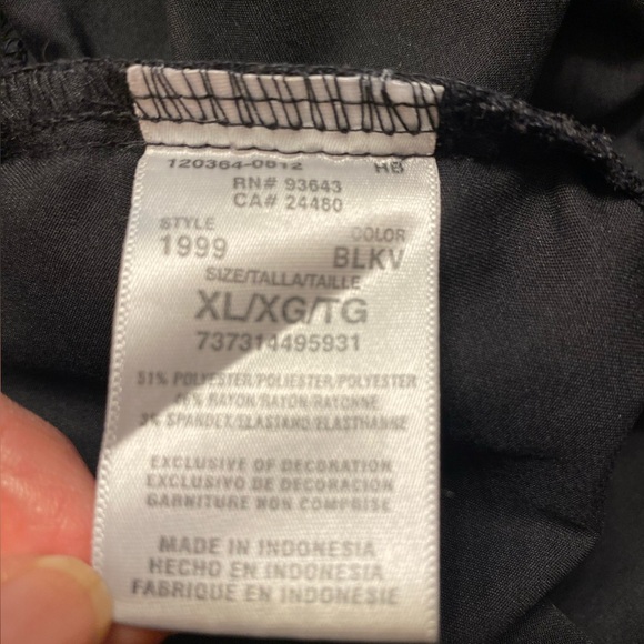 Cherokee Luxe Women's Crossover Shaped V-Neck Scrub XL - Picture 6 of 7